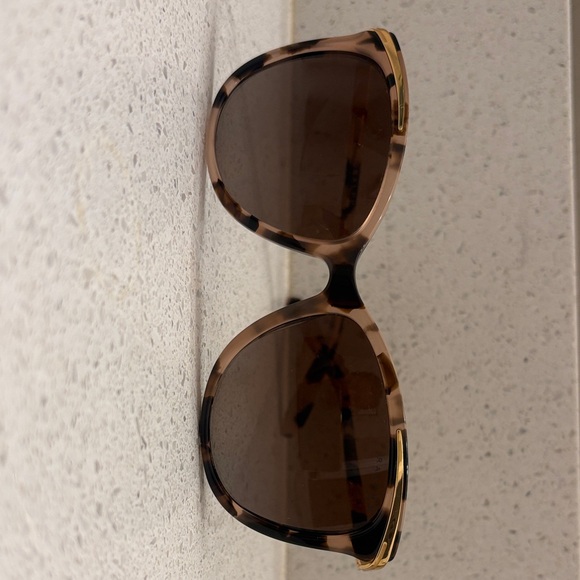 Ralph Lauren Rose QuartzTortoise Shell Sunglasses - Picture 1 of 5
